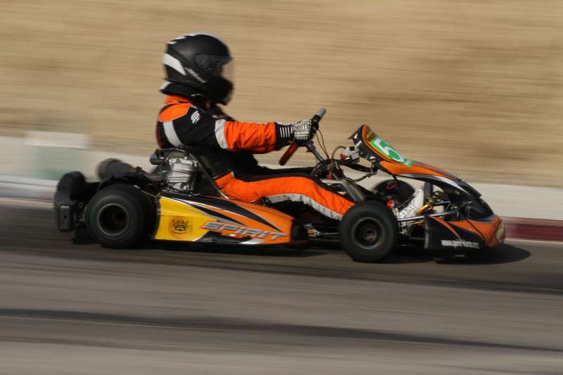 Última carrera del Campeonato Navarro de Karting